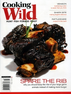 Cooking Wild Magazine Cover